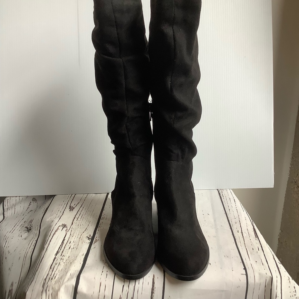 Charles David Women's Boots Black Suede Size 5.5 M